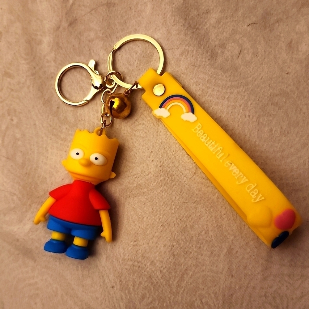 Keychain Bart Simpson Purse Charm
